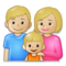 Family - Medium Light emoji on Samsung